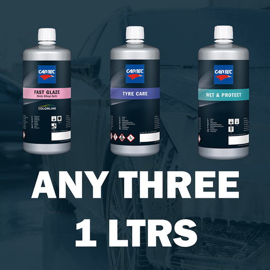 Any Three 1Ltr for £39.95-Cartec UK