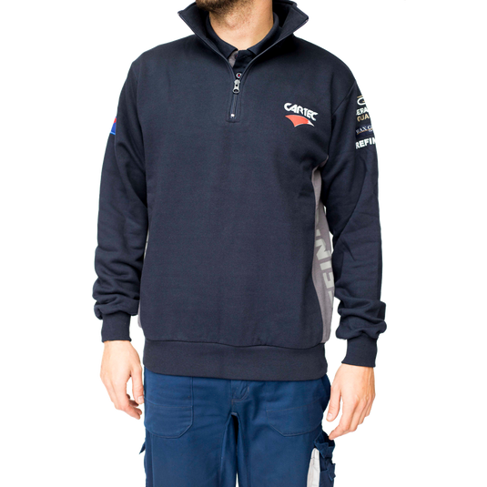 Cartec Official Half Zip Sweatshirt-Cartec UK