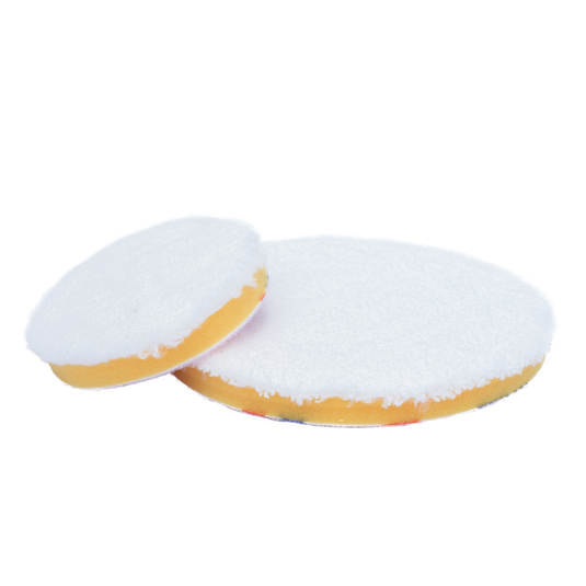 NEW White Microfiber Refinish Cutting Pad-Cartec UK
