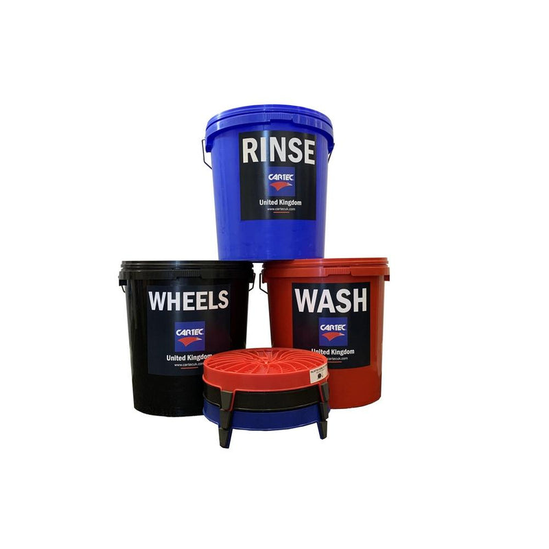 Load image into Gallery viewer, 3 Bucket Wash System-Cartec UK
