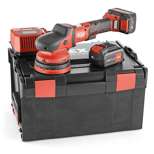 FLEX XCE 8 125 18.0-EC Forced Rotation Polisher (Cordless)-Cartec UK