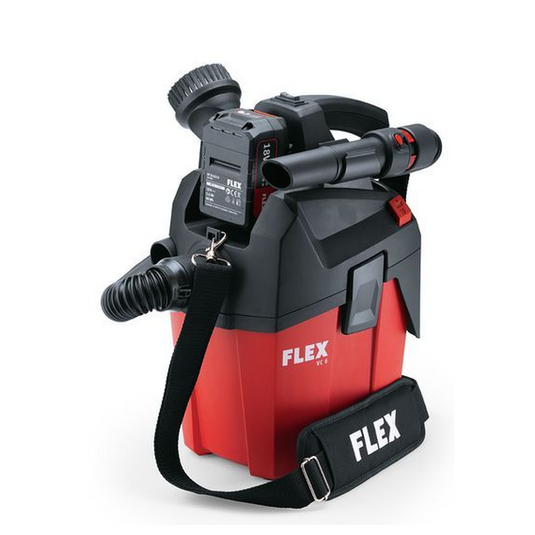 Flex VC 6 L MC 18.0 L Class Compact Vacuum Cleaner With Manual Filter Cleaning-Cartec UK