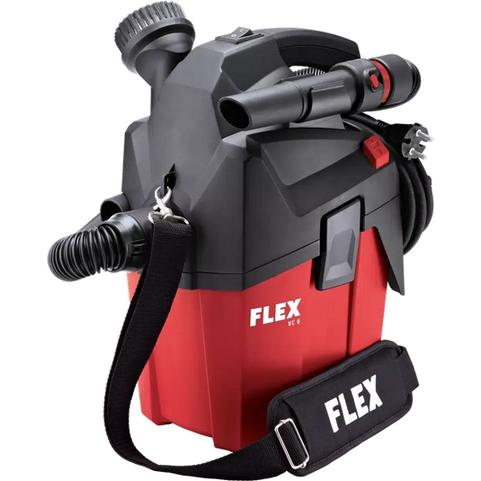 Flex VC 6 L MC Corded L Class Compact Vacuum Cleaner With Manual Filter Cleaning-Cartec UK