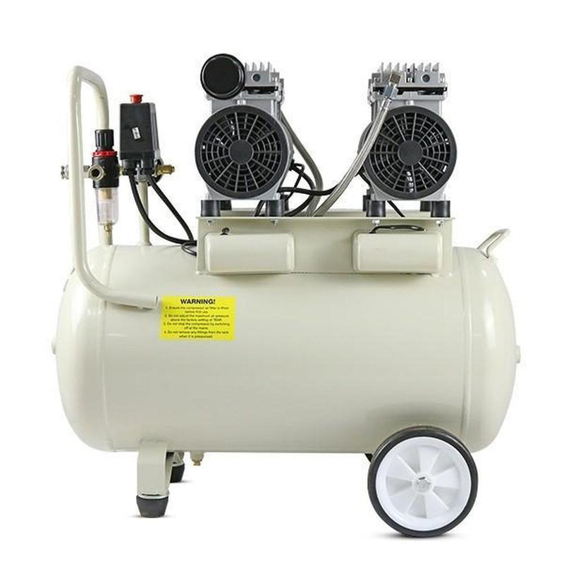 Load image into Gallery viewer, Hyundai 50 Litre Air Compressor, 11CFM/100psi, Oil Free, Low Noise, 2 Year Warranty | HY27550-Cartec UK
