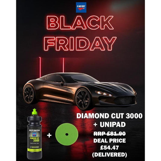 1Kg Diamond Cut 3000 + Green Unipad-Cartec UK