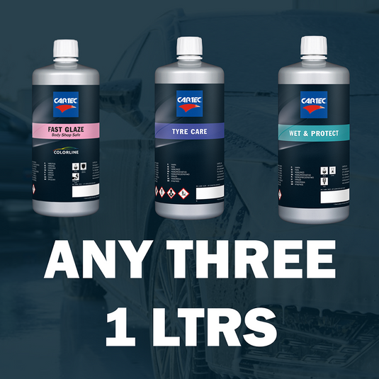 Any Three 1Ltr for £34.95-Cartec UK