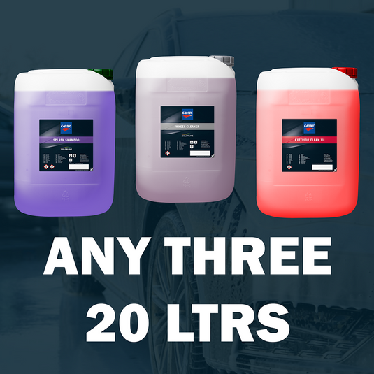 Any Three 20Ltr for £329.95 + FREE ROLL OF FANTASTICLEAN-Cartec UK