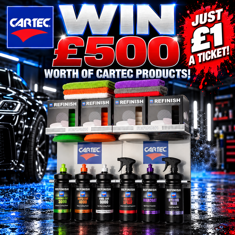 Load image into Gallery viewer, Buy a £1 ticket to WIN £500 worth of Cartec Refinish Products-Cartec UK
