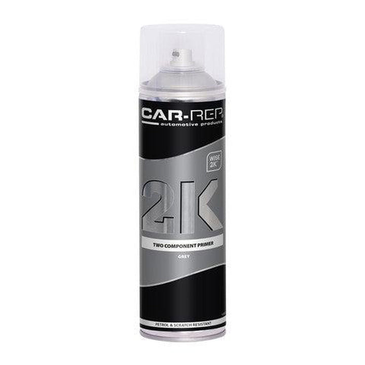CarRep 2K Epoxy Primer Aerosol 500ml (Grey) Cartec UK