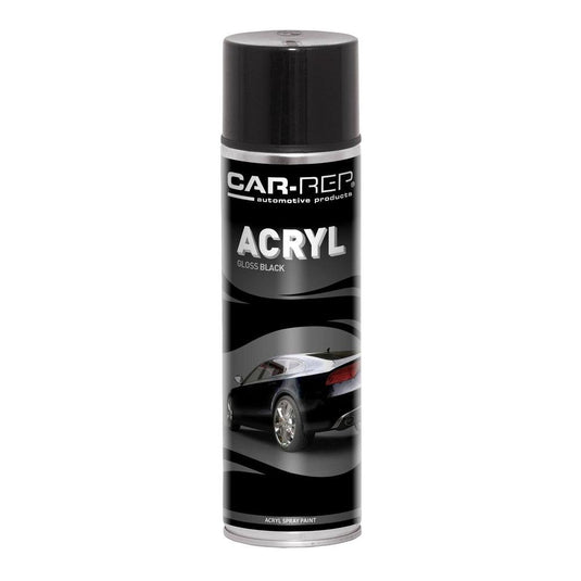 Car-Rep ACRYLcomp Gloss Black 500ml-Cartec UK