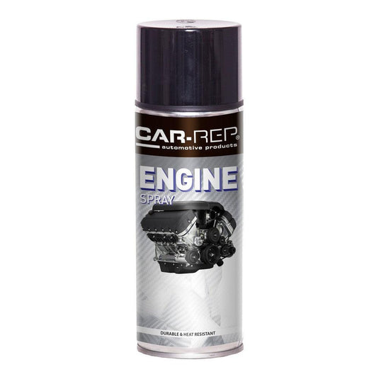 Car-Rep Engine Spray Black 400ml-Cartec UK