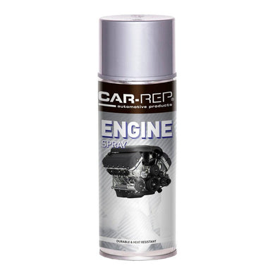 Car-Rep Engine Spray Silver 400ml-Cartec UK