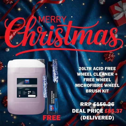 Cartec Acid Free Wheel Cleaner 20L & FOC Cartec Wheel Brush-Cartec UK