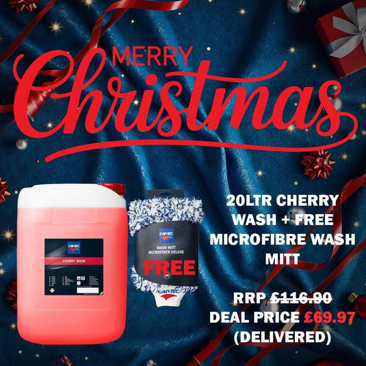 Cartec Cherry Wash Shampoo 20L & FOC Cartec Wash Mitt-Cartec UK