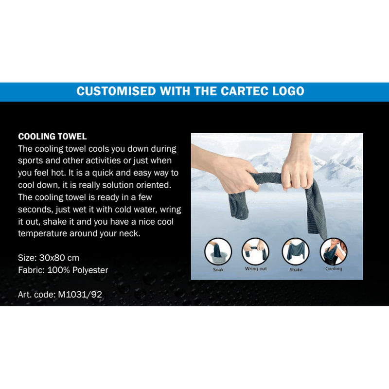 Load image into Gallery viewer, Cartec Cooling Towel (Limited Edition)-Cartec UK
