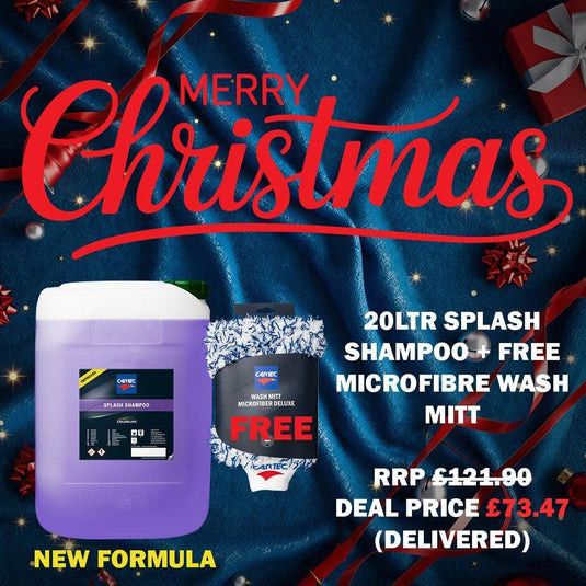 Cartec Splash Shampoo 20L & FOC Cartec Wash Mitt-Cartec UK