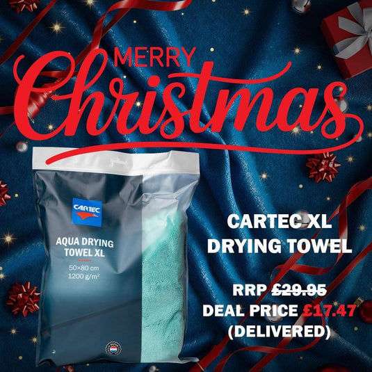 Cartec XL Deluxe Drying Towel 50x80cm 480Gram-Cartec UK