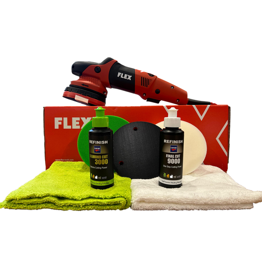 Flex XCE 10-8 125 (Cartec Deluxe Kit) **Black Friday Deal**-Cartec UK