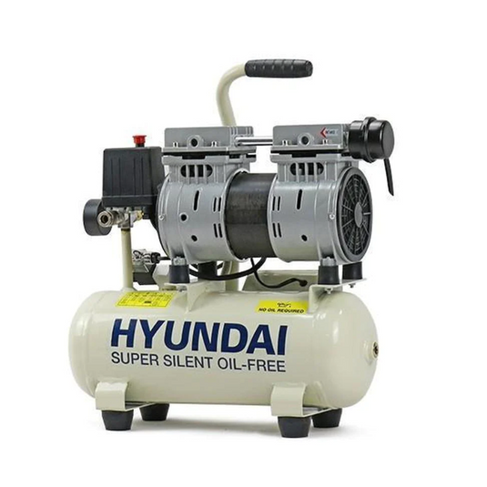 Hyundai 8Ltr Oil Free Compressor-Cartec UK