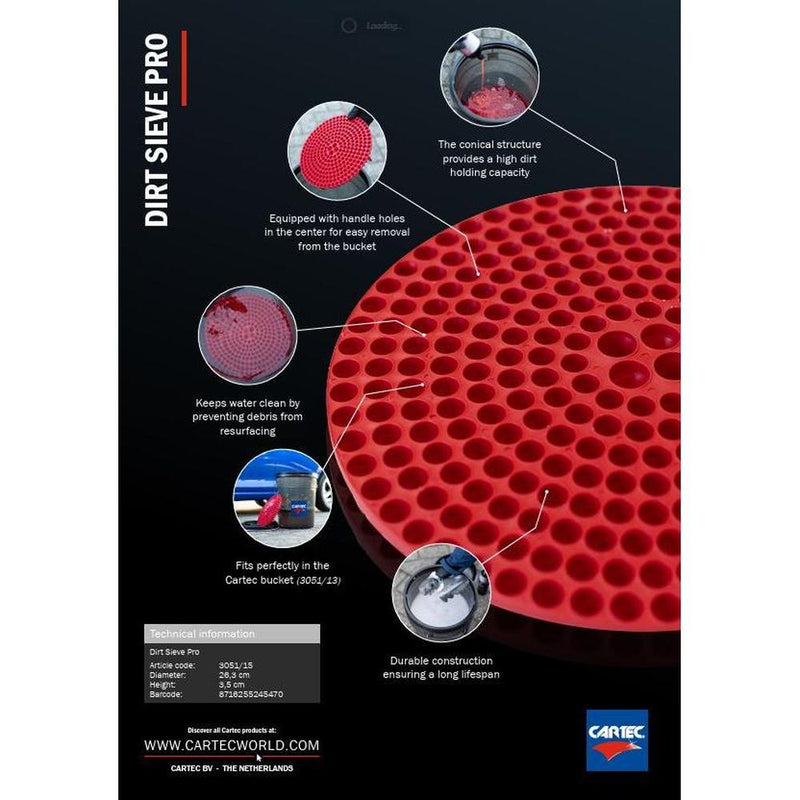 Load image into Gallery viewer, NEW Cartec Dirt Sieve Pro-Cartec UK
