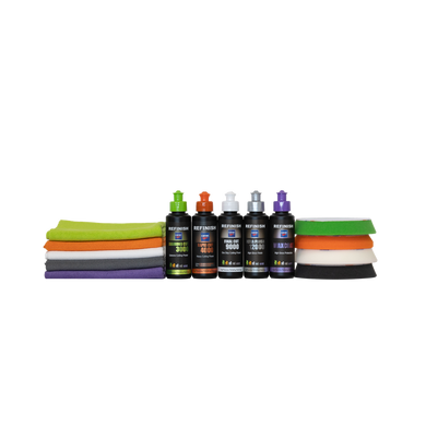 NEW Mini Refinish Starter Kit (Compounds, Unipads & Cloths)-Cartec UK