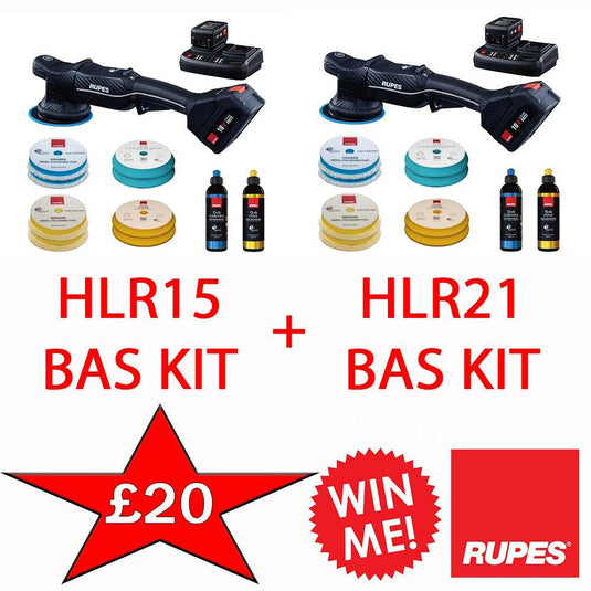 £20 Entry To Win A NEW Rupes HLR15 & HLR21 Cordless BAS Kit-Cartec UK