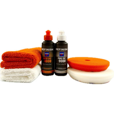 Refinish Mini Starter Kit 4000/9000 (Unipad - Rotary & Orbital)-Cartec UK