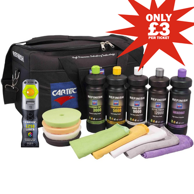 WIN A Complete Cartec & Unilite Refinish Kit Worth £500 For JUST £3!-Cartec UK