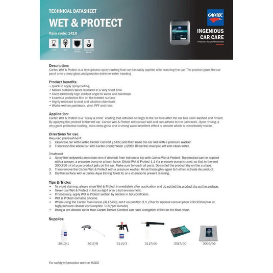 Wet & Protect-Cartec UK