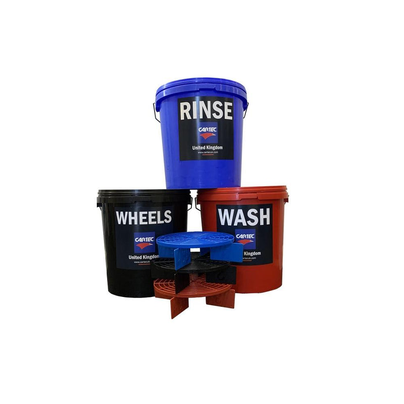 Load image into Gallery viewer, 3 Bucket Wash System-Cartec UK
