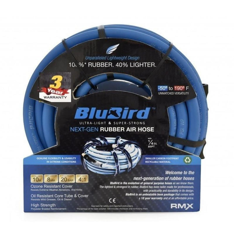 Load image into Gallery viewer, BluBird Ultra-Light 10mm Air Hose-Cartec UK
