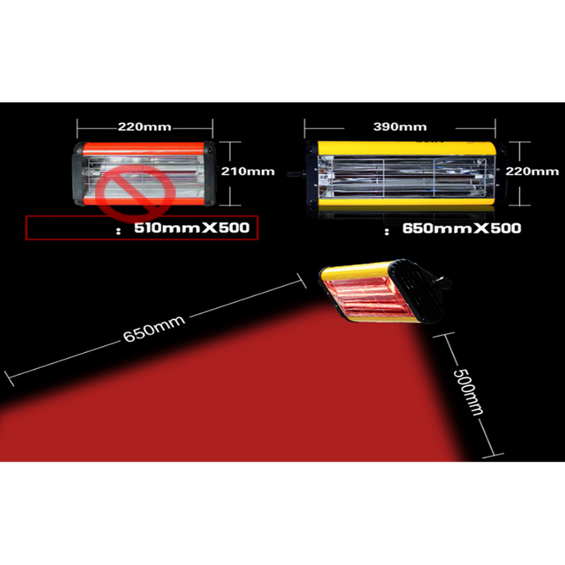 Load image into Gallery viewer, CureTec Mobile Single Headed Shortwave Infrared Ceramic Coating Dryer-Cartec UK
