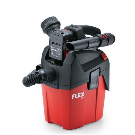 Flex VC 6 L MC 18.0 L Class Compact Vacuum Cleaner With Manual Filter Cleaning-Cartec UK