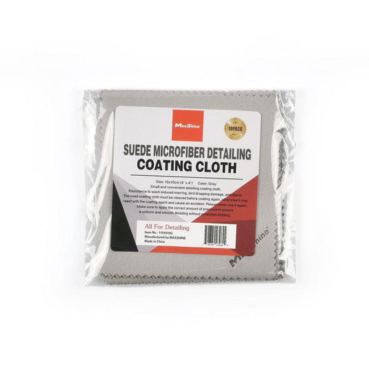 Maxshine Suede Microfibre Ceramic Coating Cloth - 10 Pack-Cartec UK
