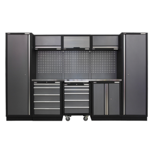 Modular Storage System Combo - Stainless Steel-Cartec UK